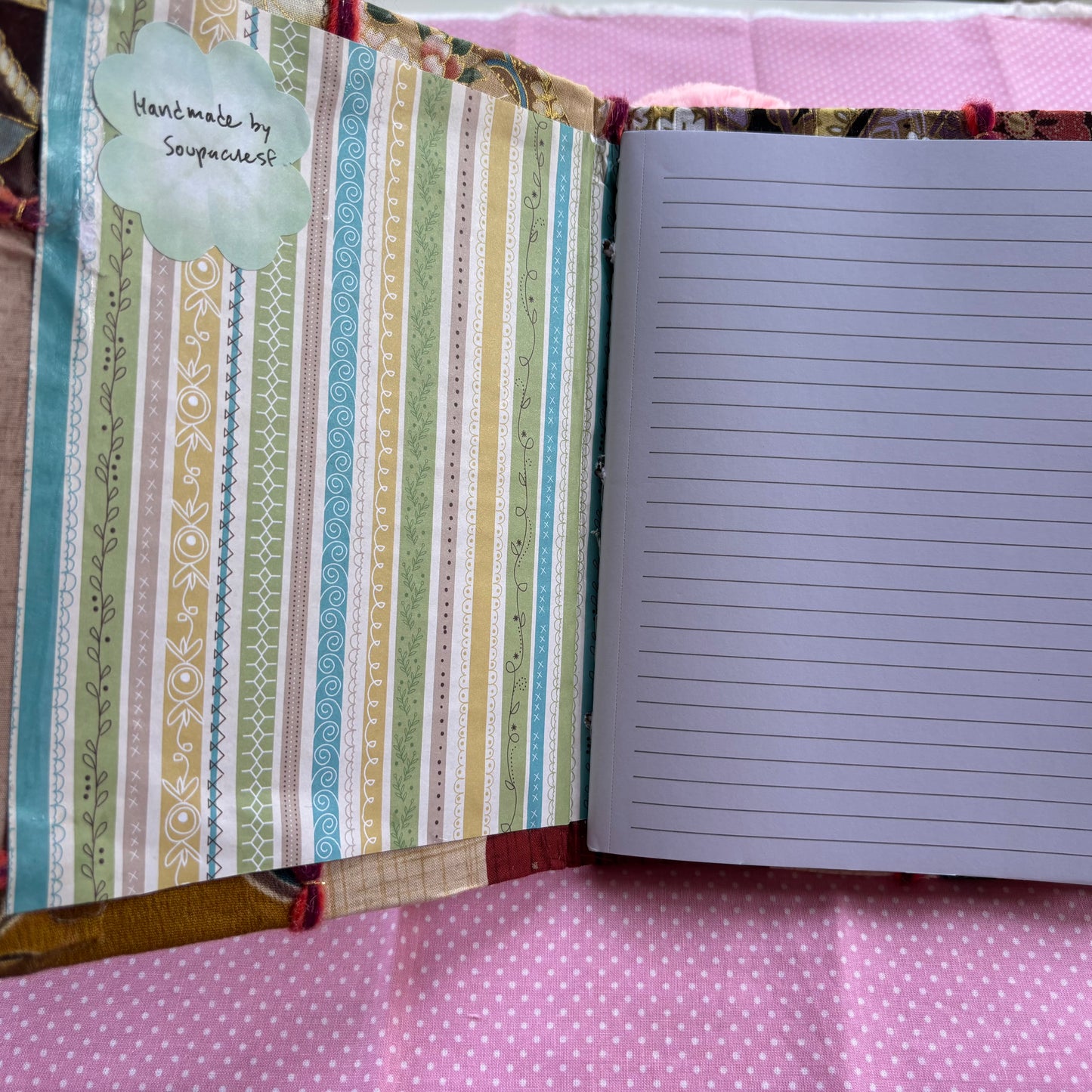 Ochre and Maroon Journal Notebook