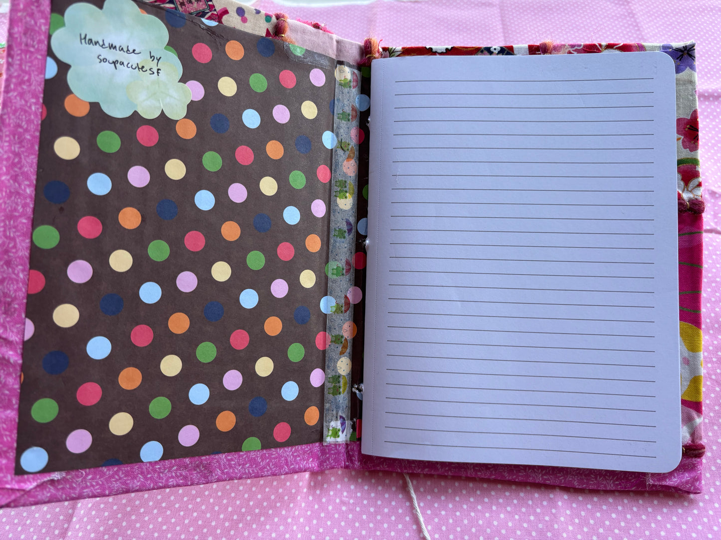 Pink and Pale Notebook Journal