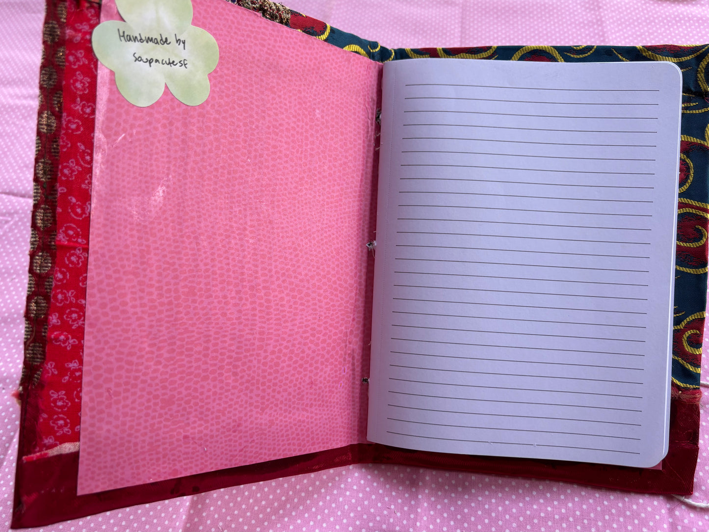 Red Stormy Notebook Journal