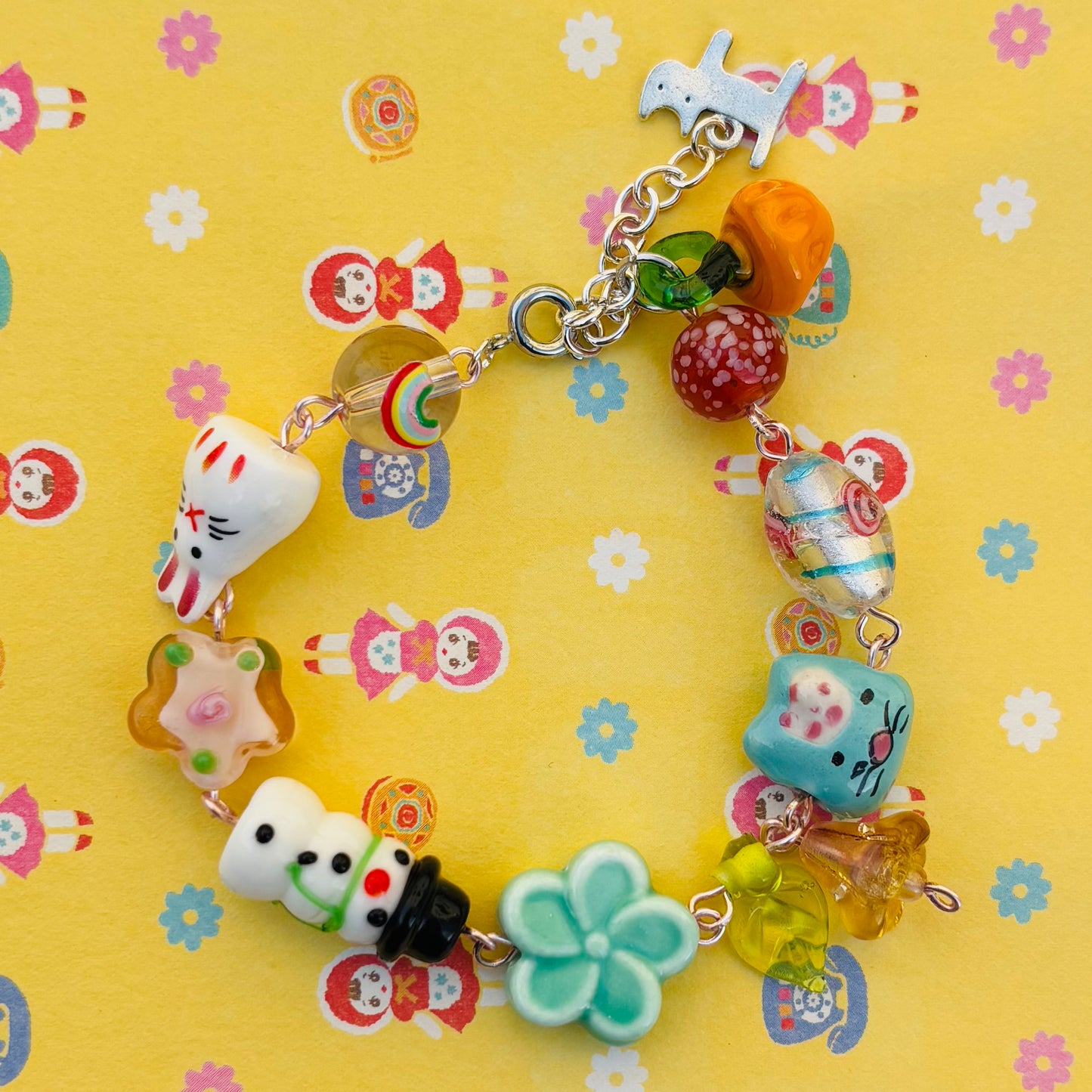 Classic Soupacute Chunky Bracelet Cat Clasp
