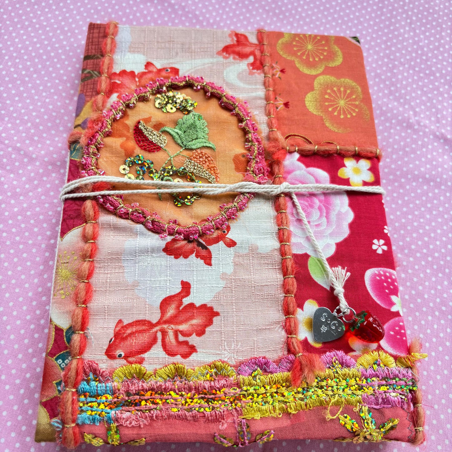Orange and Red Goldfish Journal Notebook