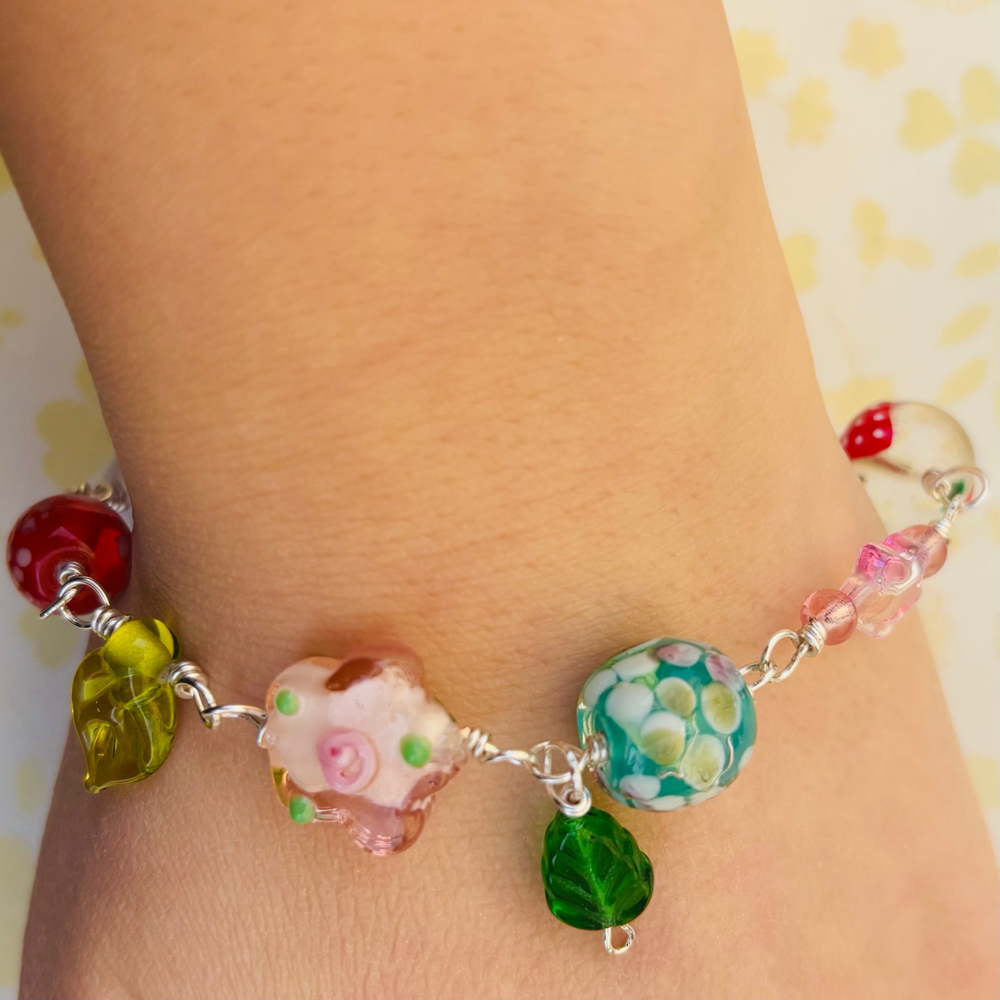 Classic Soupacute Chunky Bracelet Lucky Cat Bead