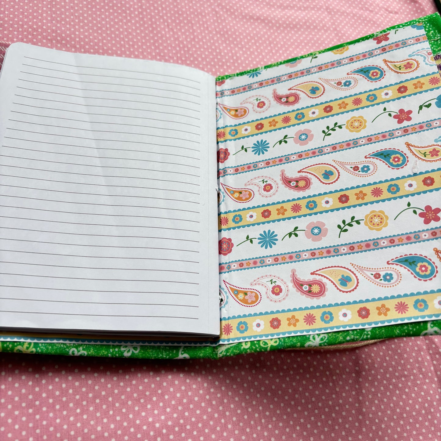 Pink Flower Notebook