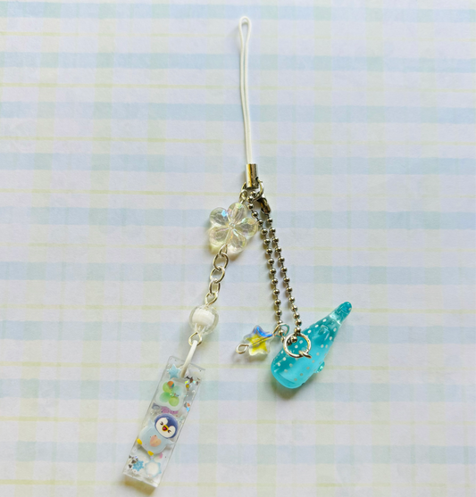 Lucky Whale Shark Phone Charm