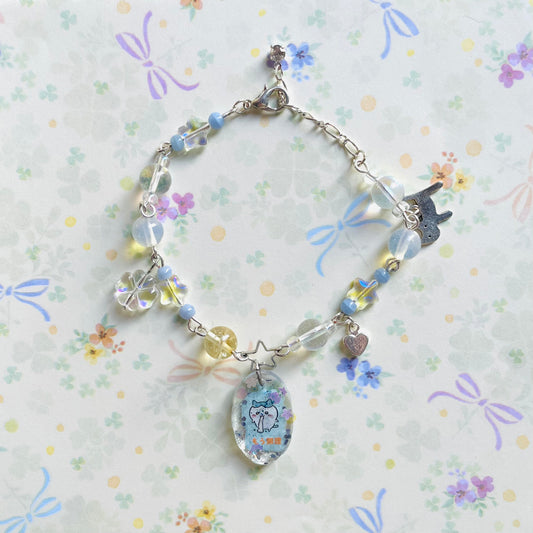 Hachiware Charm Cute Bracelet