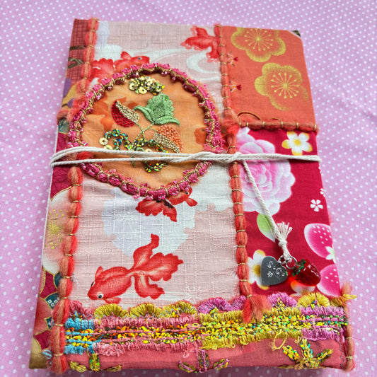 Orange and Red Goldfish Journal Notebook
