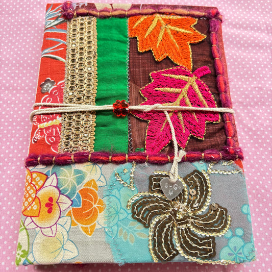 Floral Leaf Notebook