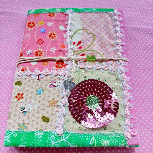 Pink Flower Notebook
